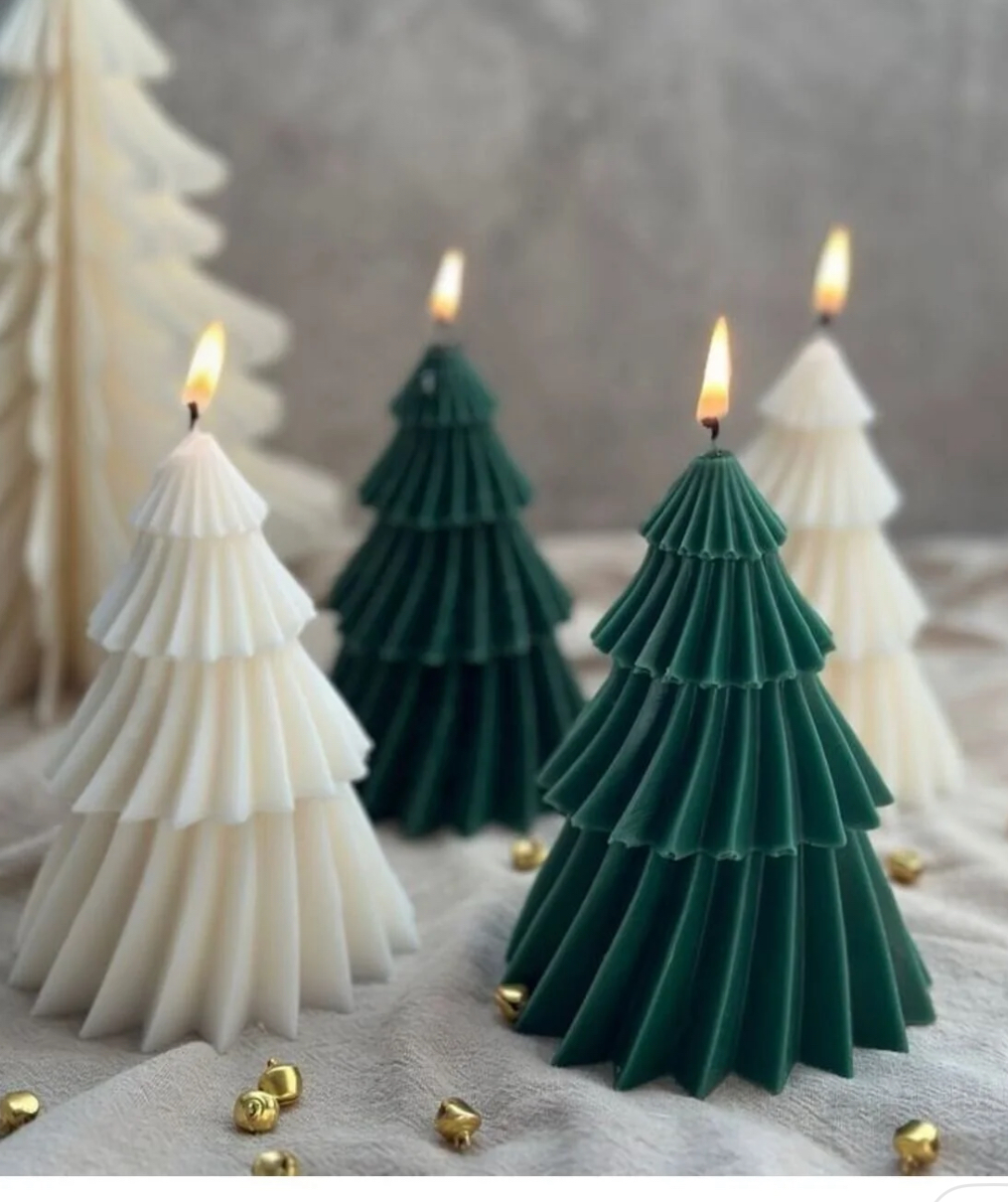 Yılbaşı temalı mum