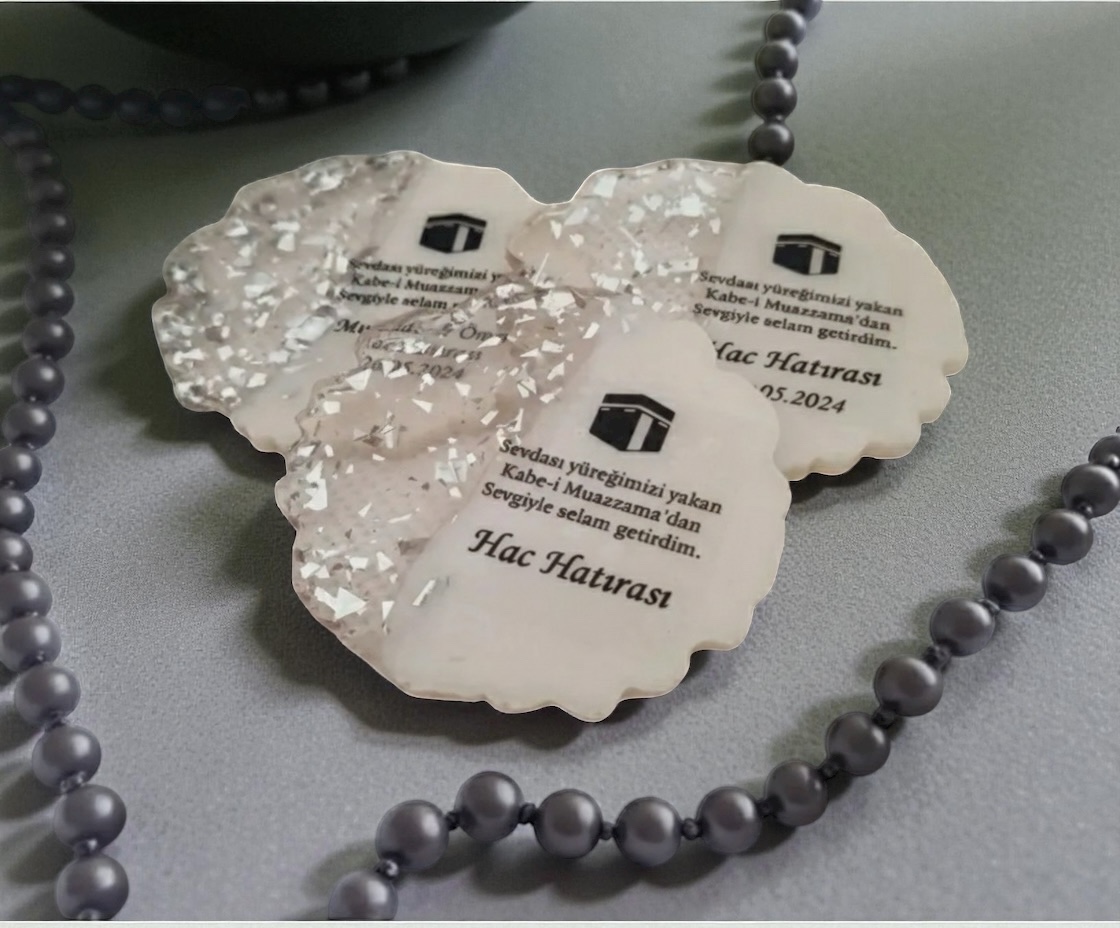 Ümre Kabe hatırası magnet