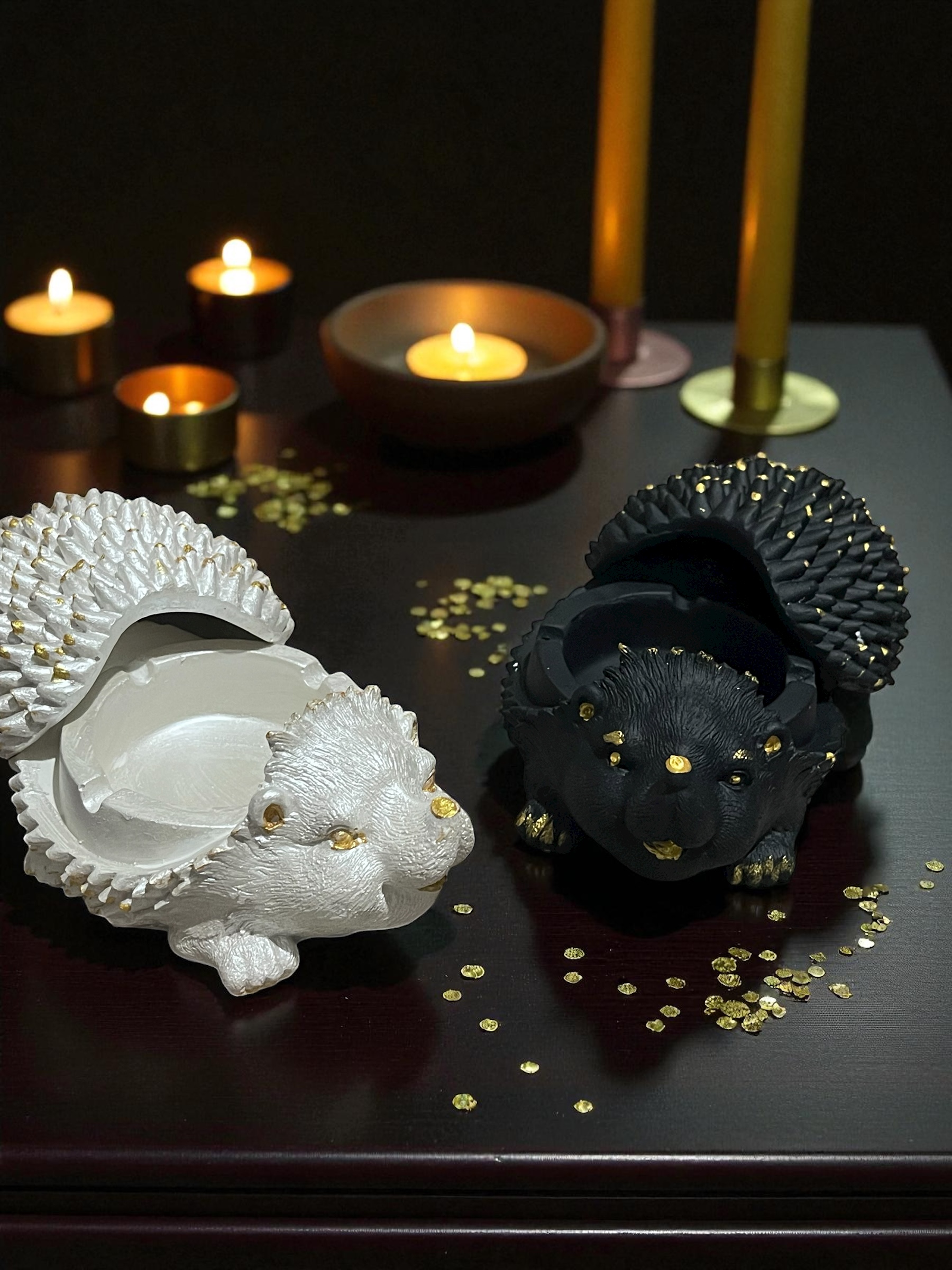 2li kapaklı kül tabağı