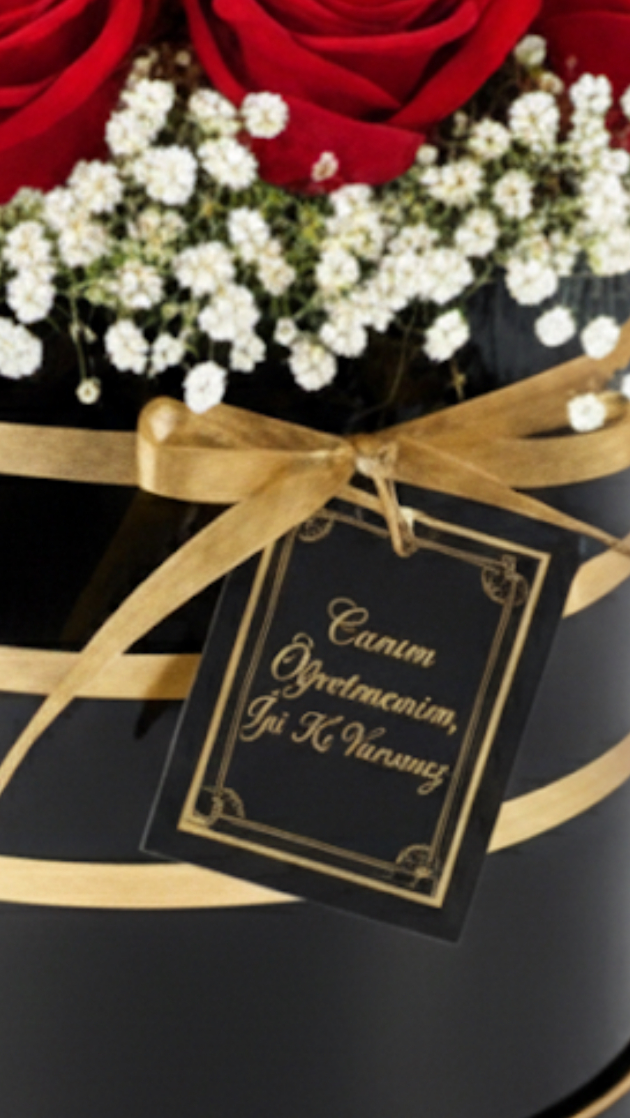 Öğretmenler gününe özel çiçek