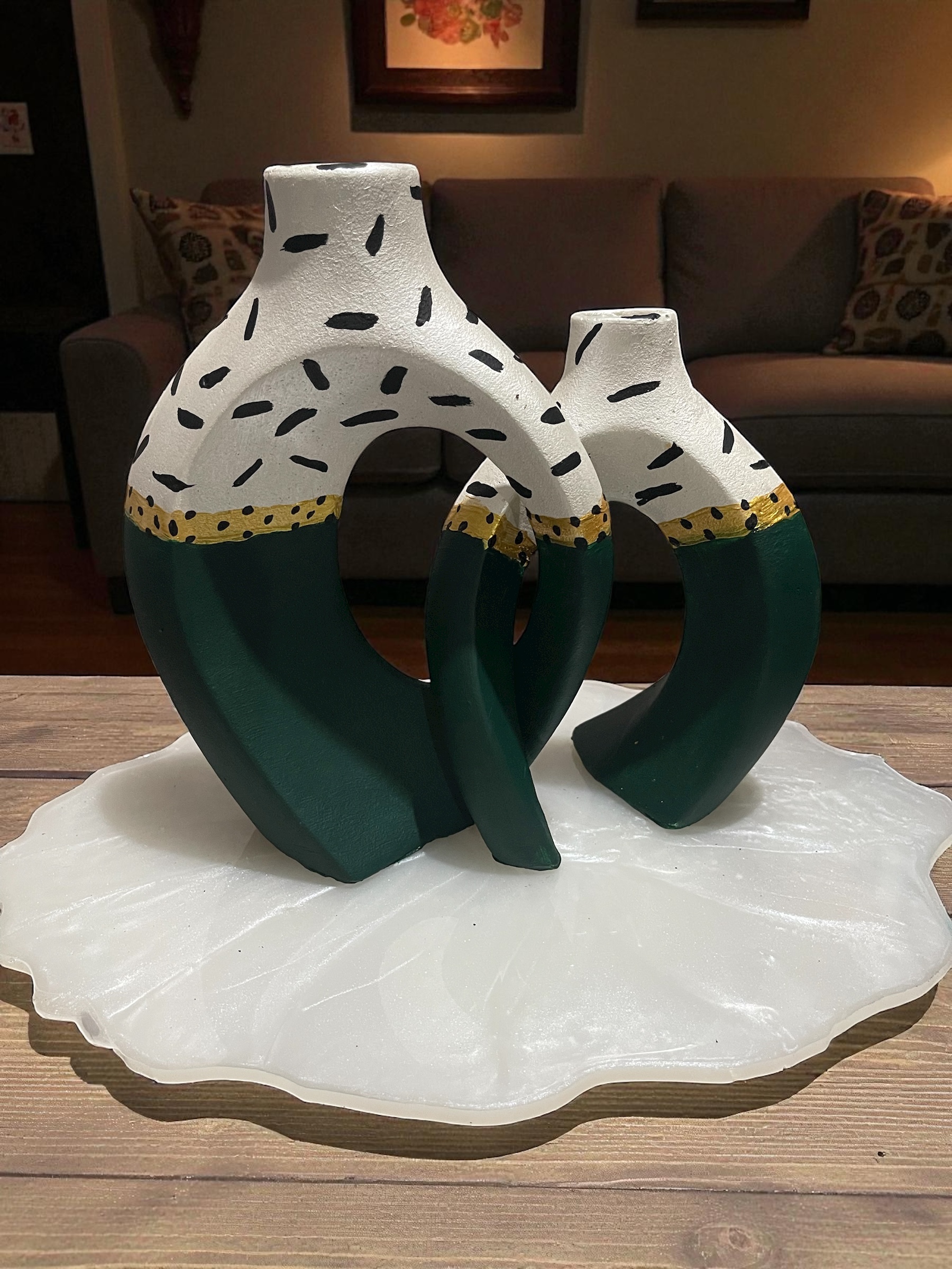 2li şık tasarım vazo