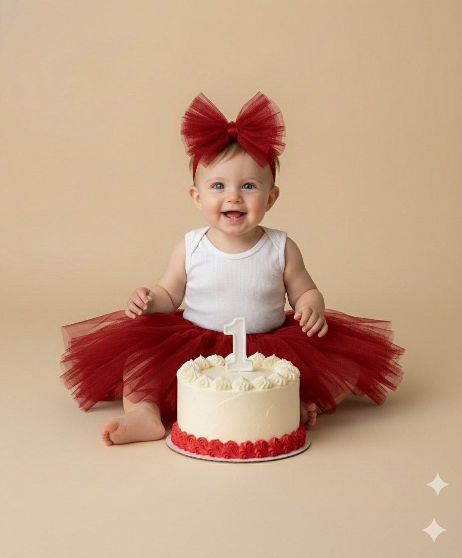 1 yaş doğum günü tütü etek